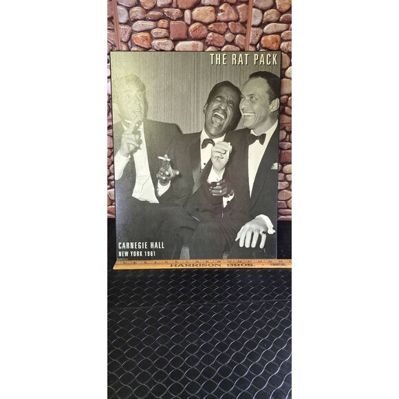 Rat Pack at Carnegie Hall in New York Wall Plaque 16x20 - Picture 3 of 7